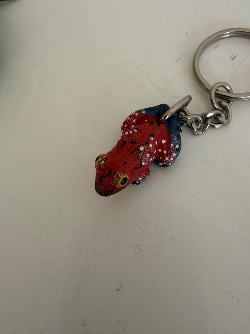 Various Frog Keychain Set of 4 Delightful Frogs - Picture 4 of 8